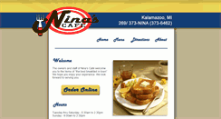 Desktop Screenshot of ninas-cafe.com